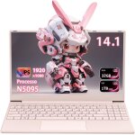 Checarzhn - - no1 - ordinateur portable 14, 1  ultra - lger (1, 2 kg) processeur n5095, 32 go ram, 1 ...