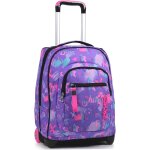 Checarzhn - - no1 - sac a dos a roulettes, iridescent, sac a livres a roulettes, 2 en 1, sac a dos + ...