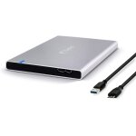 Cheng - - alu7mmu3 - botier externe pour disque dur hdd sata i / ii / iii ou ssd de 2, 5  (6, 35 cm), ...