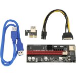 Chenquansarl - 1 jeu de cartes pci - e ver009s r r pcie 1x a 16x avec cble de donnes usb 3. 0 adaptateur ...