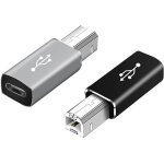 Chenquansarl - lot de 2 adaptateurs usb c femelle vers imprimante mâle usb b de type c vers connecteur ... Chenquansarl - lot de 2 adaptateurs usb c femelle vers imprimante mâle usb b de type c vers connecteur ...