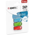 Chenquansarl - lot de 3 cls usb d250 mini 2. 0 16gb, 16go - ecmmd16gd252p3 - usb key sans capuchon avec ...