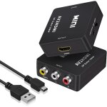 Chenquansarl - adaptateur rca vers hdmi digitpro convertisseur rca vers hdmi mini av r - ca cvbs hd - ...