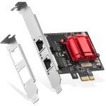 Chenquansarl - adaptateur réseau 2 ports gigabit pcie, contrôleur intel 82575 / 82576 1000 / 100 mbps ... Chenquansarl - adaptateur réseau 2 ports gigabit pcie, contrôleur intel 82575 / 82576 1000 / 100 mbps ...