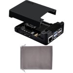 Chenquansarl - argon neo 5 blck botier pour raspberry pi 5 avec built - in fan, raspberry pi 5 aluminum ...