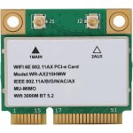 Chenquansarl - ax210hmw carte wifi, 6e 5g triple bande gigabit 6ghz bande pcb carte rseau sans fil, ...