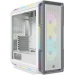 Chenquansarl - boîtier moyen - tour connecté en verre trempé icue 5000t rgb blanc Chenquansarl - boîtier moyen - tour connecté en verre trempé icue 5000t rgb blanc