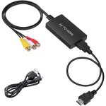Chenquansarl - câble adaptateur av vers hdmi, convertisseur rca vers hdmi, entrée rca hdmi, adaptateur ... Chenquansarl - câble adaptateur av vers hdmi, convertisseur rca vers hdmi, entrée rca hdmi, adaptateur ...