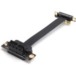 Chenquansarl - cble d'extension pcie 1 x 90 degrs, adaptateur d'extension pour carte graphique pci ...