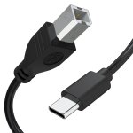 Chenquansarl - cble usb c midi pour digital piano midi, contrleur dj, cble d'imprimante usb b vers ...