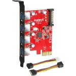 Chenquansarl - carte contrôleur pci express usb 3. 0 4 ports pci - e vers usb 3. 0 avec 4pin vers 2x15pin ... Chenquansarl - carte contrôleur pci express usb 3. 0 4 ports pci - e vers usb 3. 0 avec 4pin vers 2x15pin ...