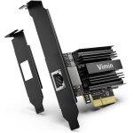 Chenquansarl - carte rseau pci - e 10g avec 10gbps 1 rj45 ports, contrleur intel aqc113, carte adaptateur ...