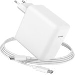 Chenquansarl - chargeur macbook pro, 67w chargeur usb c pour macbook air 2020 / 2019 / 2018, macbook ...