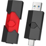 Chenquansarl - clé usb c 64go 3. 0, lot de 2 clé usb c 64 go 3. 0 clef usb c dual usb rétractable double ... Chenquansarl - clé usb c 64go 3. 0, lot de 2 clé usb c 64 go 3. 0 clef usb c dual usb rétractable double ...