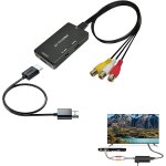 Chenquansarl - convertisseur av vers hdmi, adaptateur av vers hdmi, composite cvbs prenant en charge ...