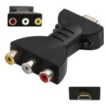Chenquansarl - convertisseur hdmi vers av rvb, adaptateur vidéo av haute définition, portable 1080p hd ... Chenquansarl - convertisseur hdmi vers av rvb, adaptateur vidéo av haute définition, portable 1080p hd ...