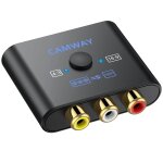 Chenquansarl - convertisseur rca vers hdmi, convertisseur av vers hdmi 16 9 / 4 3, 1080p composite cvbs ...