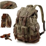 Chenquansarl - mens cire toile sac a dos en cuir sac a dos pour les hommes en cire sacs a dos en cuir ... Chenquansarl - mens cire toile sac a dos en cuir sac a dos pour les hommes en cire sacs a dos en cuir ...
