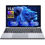 Chenquansarl - ordinateur portable 15, 6 pouces, 24 go ram ssd 512 go processeur n5095 carte graphique ...