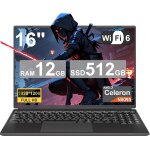 Chenquansarl - ordinateur portable 16 pouces 4 c?urs celeron n5095 (jusqu'a 2, 9 ghz) 12 + 512gb ssd ... Chenquansarl - ordinateur portable 16 pouces 4 c?urs celeron n5095 (jusqu'a 2, 9 ghz) 12 + 512gb ssd ...