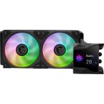 Chenquansarl - processeur a refroidissement liquide mpg coreliquid d240 60 mm, 2 ventilateurs argb 120 ...