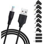 Chenquansarl - remplacable usb cable vers 5v dc adaptateur connecteur chargeur 5. 5 * 2. 1mm pour aspirateur ...