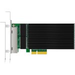Chenquansarl - st7419 carte rseau ethernet rj45 2. 5gb 4 ports avec contrleur intel 1226, interface ...