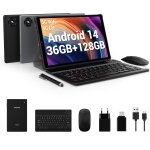 Chenquansarl - tablette 10 pouces android 14 tablette tactile 5g wifi 4g lte, 36go ram + 128go rom, 8000mah, ...