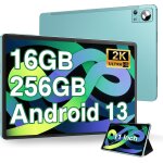 Chenquansarl - tablette android 13 os 11 pouces avec 16go ram 256go rom 1tb extensible, 2k fhd tablette ...