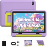 Chenquansarl - tablette pour enfants ¿ tablette android 14 amliore 10 pouces avec etui ¿ octa core ...