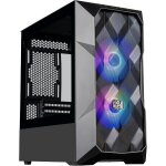 Chenquansarl - td300 mesh botier pc mini tour, flux d'air elev, 2 ventilateurs intake argb 120mm, carte ...