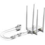 Chenquansarl - vbg1200 mini pont sans fil industriel double bande wi - fi 2, 4 ghz 5 ghz avec 4 antennes ...