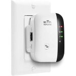 Chenquansarl - wifi rpteur wifi booster 2, 4 ghz 300mbps extenseur sans fil amplificateur de signal ...