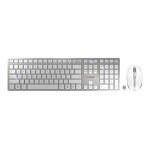Cherry dw 9100 slim - ensemble clavier et souris - sans fil - 2. 4 ghz, bluetooth 4. 0 - us avec le symbole ...