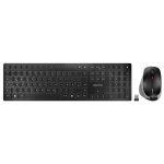 Cherry dw 9500 slim clavier souris incluse universel rf sans fil + bluetooth qwertz allemand noir, gris ...