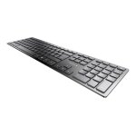 Cherry kw 9100 slim - clavier - sans fil - 2. 4 ghz, bluetooth 4. 0 - qwerty - r. - u. - commutateur ...