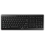 Contour design stream wireless clavier universel fr sans fil + usb qwerty us international noir