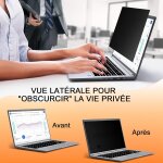 Chicslick - 17 pouces filtre de confidentialit 16 10, amovible filtre ecran ordinateur confidentialit ...