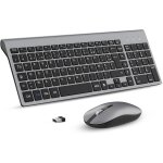 Chicslick - ensemble clavier et souris sans fil, claiver azerty fran�ais, pack clavier et souris, set ...