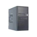 Boitier pc mini tour micro atx chieftec mesh home & office ct - 04b - noir avec alimentation 350w