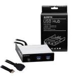 Chieftec mub - 3003c - panneau de ports de la baie de stockage - usb 3. 1 gen 1 x 2, usb - c - noir