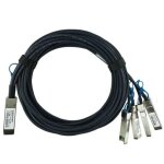 Cisco 100gbase passive copper splitter cable - r�partiteur de r�seau - qsfp pour sfp25g - 2 m - pour ...