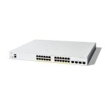 Cisco catalyst 1300 - 24fp - 4x - commutateur - c3 - gr - 24 x 10 / 100 / 1000 (poe + ) + 4 x 10 gigabit ...