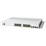 Cisco catalyst 1300 - 24p - 4x - commutateur - c3 - g�r� - 24 x 10 / 100 / 1000 (poe + ) + 4 x 10 gigabit ...