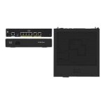 Cisco integrated services router 921 - routeur commutateur 4 ports - 1gbe - ports wan : 2
