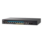 Cisco small business sg350x - 8pmd - commutateur - gr - 8 x 10 / 100 / 1000 / 2. 5g (poe + ) + 2 x ...