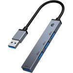 Civv - hub 4 ports usb pour macbook pro / air (1 * 3. 0 + 3 * 2. 0), adaptateur multiport 5 gbps pour ...
