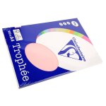 Clairefontaine lot de 10 ramettes 100 feuilles papier 80g a4 210x297 mm certifi fsc rose