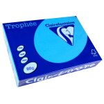Clairefontaine lot de 10 ramettes 500 feuilles papier 80g a4 210x297 mm certifi fsc bleu royal
