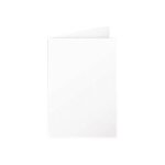 Clairefontaine pollen c6 - cartes  demi - pli prplies - blanc - 110 x 155 mm - 210 g / m - 25 feuille(s) ...